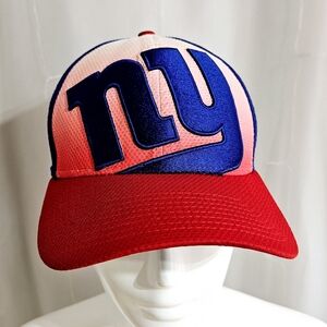NFL New York Giants Ombre Team Logo Stretch Fit Ball Cap
